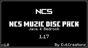 NCS Music Disc Pack v1.0 (Java & Bedrock) Minecraft Data Pack
