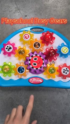 SLP Activities on Instagram: "Playskool Gears Spinning Toy This classic Playskool gears spinning toy lets kids place colorful, chunky gears onto pegs and push a button to watch them spin together. The gears easily come off and can be rearranged in different combinations, encouraging trial-and-error play and helping children see how parts work together to make movement happen. Speech Therapy Goals to Target Vocabulary & concepts: big/small, on/off, turn, spin, fast/slow, colors Following directio
