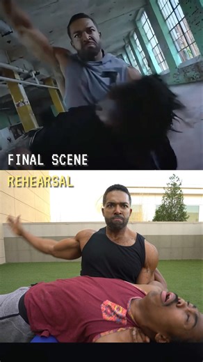 BACK BREAKER! 💪🏽⛓️‍💥David Otunga Action Scene Rehearsal