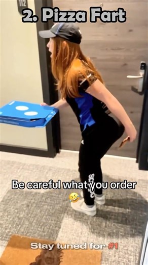 She Farts in the Pizza… That Was Not on the Menu 😭💨