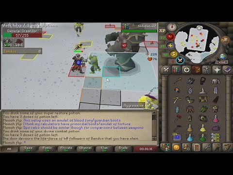 General Graardor(Bandos) DPS Analysis - Osmumten's Fang/Shadow/Ranged (All Methods)(OSRS)