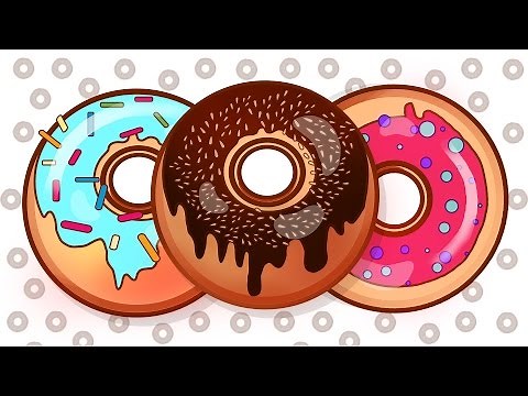 The Donut Song | Nursery Rhymes for Children and Kids Songs by Buddy Rabbit