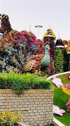 🌺👑 The Garden Majesty of Dubai | Dubai Miracle Garden 4K Walk #dubai #miraclegarden #flowers #wow