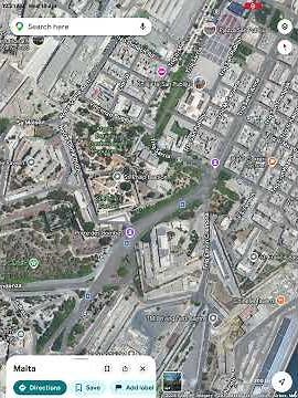 Malta/ google maps