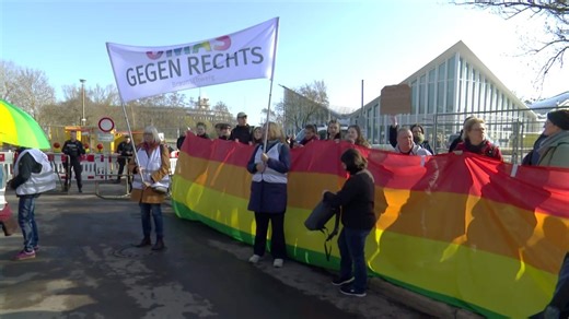 MDR SACHSEN-ANHALT HEUTE: Protest gegen AfD-Parteitag in Magdeburg
