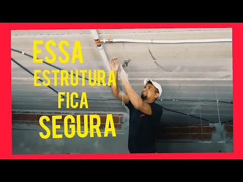 PLADUR, como colocar o VARÃO roscado PARA ESTRUTURA DE DRYWALL..