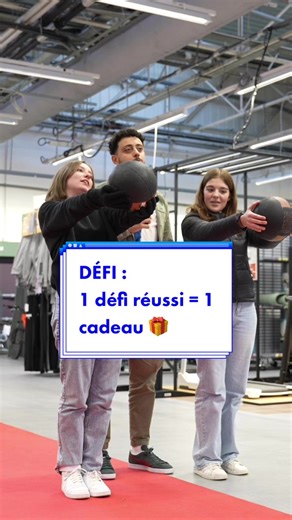 Défi réussi ? Tu repars avec un cadeau 🎁 #challenge #cadeau #noel #christmas #gift #pourtoi