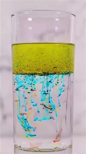 Rainbow 🌈 Experiment 🧪 #chemistry #science #shorts