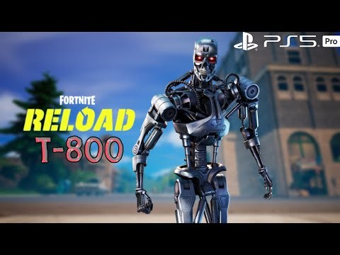 Fortnite Chapter 6 Season 1: The Terminator Skin Gameplay