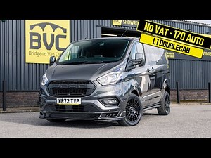 2022 Ford Transit Custom | 170 BHP Auto | Magnetic Grey Doublecab | 4K Walkaround