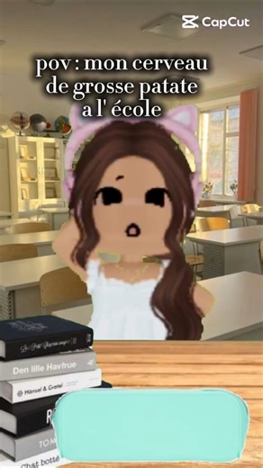 bmon cerveau il est starber du crâne 💀 || partie 2 ????? #capcut #humour #roblox #drole