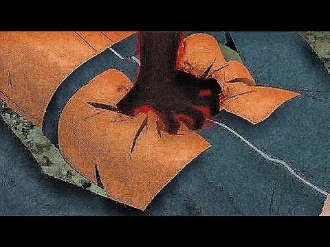 punch Naruto's stomach (clone)