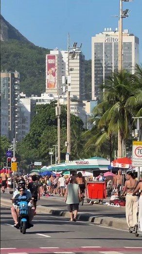 Brazil Rio de Janeiro city vibe Atmosfera da cidade do Rio de Janeiro no Brasil