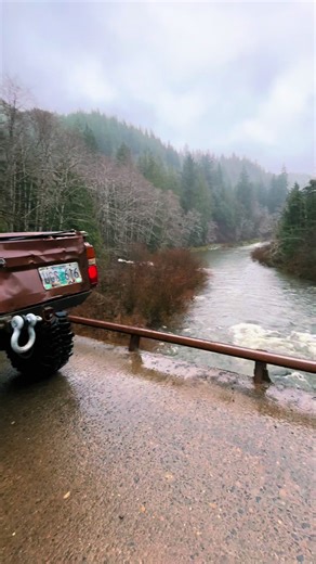 Didn’t find much to play around in #fyp #toyotapickup #Oregon