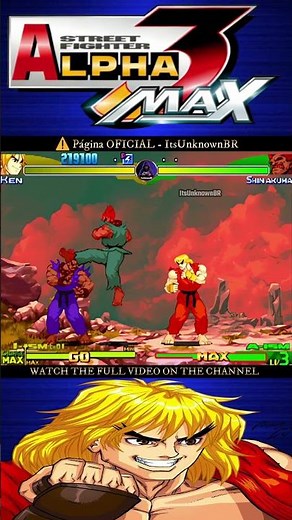 Ken DESTROYED Everything in Street Fighter Alpha 3 Max
