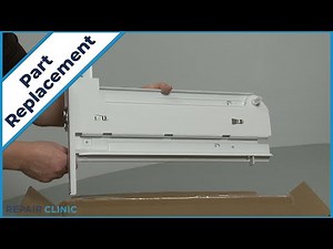 KitchenAid Refrigerator Right Lower Freezer Drawer Glide Replacement W10625068