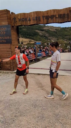 Benjamin Roubiol (Asics) 🇫🇷 termine 3eme du Grand Trail des Templiers!