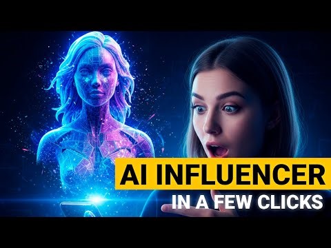 How I Made My Own AI Influencer In Minutes
