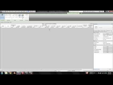 How to Schedule Mechanical Families in Revit MEP (Part 5: Build a Schedule)