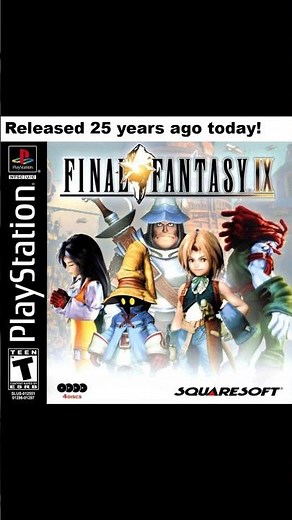 Final Fantasy IX was released in NA 25 years ago today! 🔮🐉🐸 #finalfantasyix #finalfantasy