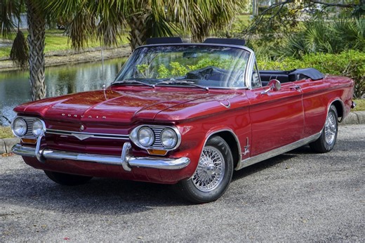 No Reserve: 1964 Chevrolet Corvair Monza Spyder Convertible 4-Speed