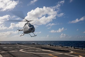 MQ-8C Fire Scout autonomous helicopter deploys operationally with US Navy - AeroTime