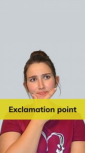 An exclamation point, also known as an exclamation mark, is a punctuation mark (!) used to indicate strong feelings or emotions in writing. #grammar #grammartips #grammarmatters #punctuation #PunctuationMarks #punctuationmatters #englishteacher #englishgrammarrules #learnenglisheveryday #learnenglishnow #englishlanguage #englishlearning | English with Kris Amerikos