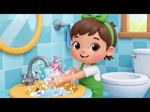 Wash Your Hands | Fun Animated Handwashing Song for Kids