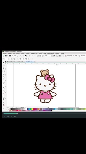 Dibujando en CorelDrawn