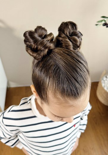 Stylish and Easy Hair Bun Tutorial for Kids