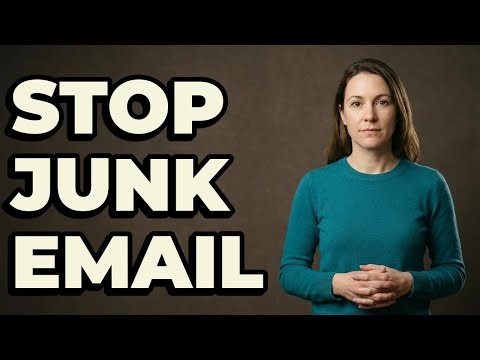 Is There A Quick Way To Stop Junk Email?