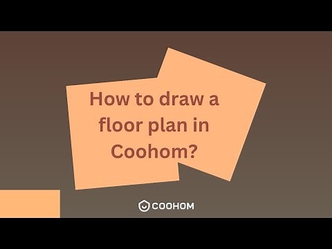 How to draw a floor plan in Coohom?