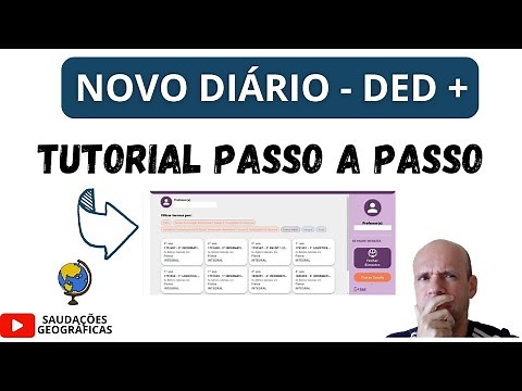 NOVO DIÁRIO DIGITAL ESCOLAR DE MINAS GERAIS 2024 - TUTORIAL COM O PASSO A PASSO PARA INICIANTES