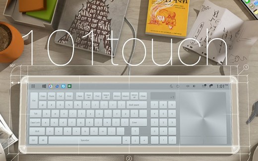 101touch: 带来革命性操作方式的次世代键盘