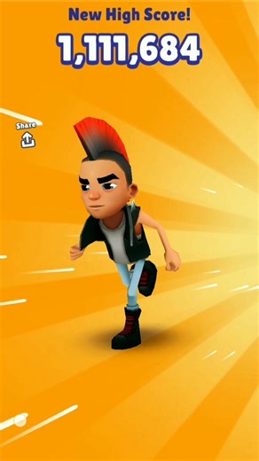 subway surfers hack playing.best high score.😍like and Subscribe