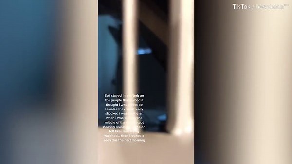 Horrified Airbnb guest discovers a HIDDEN ROOM behind an air vent