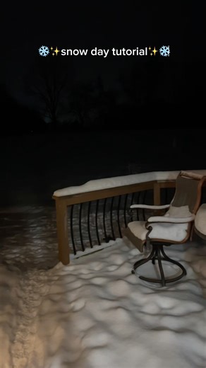 snow day tutorial!✨❄️☃️(let me know if it works!)#snowday #shorts #blowup #tutorial #snow