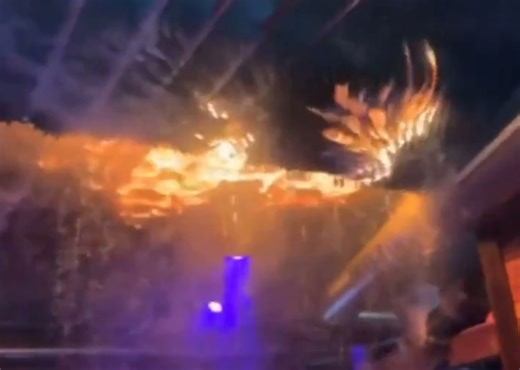 Longer footage of the Swiss ski resort fire is actually terrifying AF. The fact that some people are so desensitized to actual danger