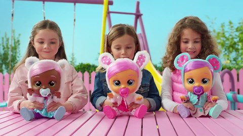 Cry Babies Baby Doll Stroller,Pink