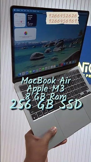 MacBook Air M3 with Apple Care Plus 🔥 #applecare #apple #macbook