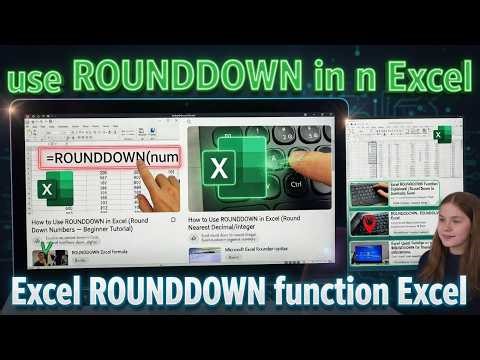 rounddown function excel