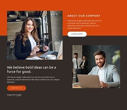 Consulting specialists - Website Template by Nicepage