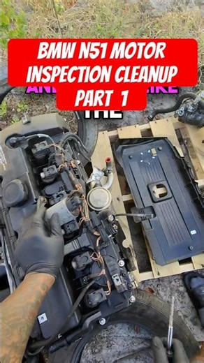 BMW N51 Oil Leak Repair Motor Cleanup, Seal & Gasket Replacement (Part 1)