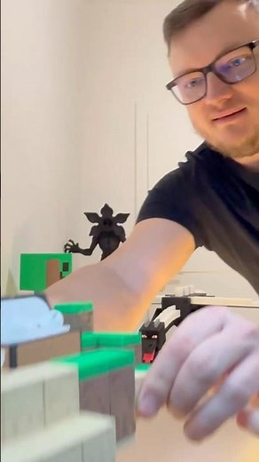 I designed & 3D printed Minecraft blocks 🔥 NO magnets • No AMS • Chest for AirPods Pro 3 #minecraft