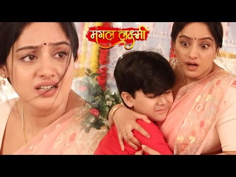 Mangal Lakshmi Today Episode | Mangal saves his daughter from getting hit by glass pieces 😱 | #to...