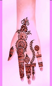 Latest simple bridal mehndi design simple mehndi design | Mehndi Design