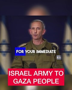 1.8M views · 53K reactions | ISRAEL Army Address Gaza People in Latest Video Release . ISRAEL Defence Forces Spokesperson With Latest Updates Today live . ISRAEL Army Officer on ongoing Rescue Mission & Operations & Palestine Claims . #Israel #Palestine #Netanyahu #MiddleEast #latest #gaza #Jerusalem #telaviv #today #video #jew #israeli #shadab #live #Video #Arab #arabic #iran #jews #UnitedNations #un #newyork #Speech #Army #IDF #lebanon | Top TV Canada | Facebook