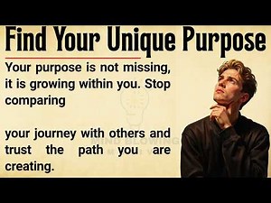How To Discover Your Unique Purpose In Life 🔥| Stop Feeling Lost And Start Building Your Dream Life✅
