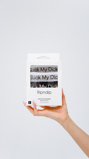 SMD BOXERS NOW AVAILABLE IN A 3 PACK 🩳 (u get 3 for the price of 2) RIPNDIP.COM | Ripndip
