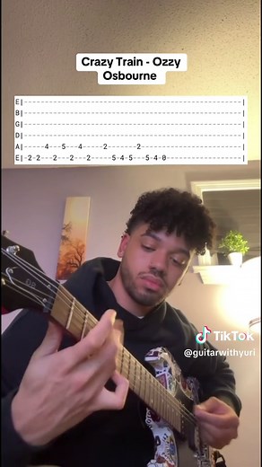 Learn to Play Crazy Train by Ozzy Osbourne